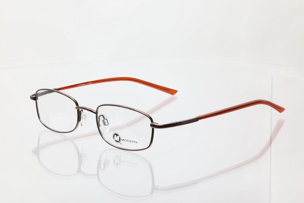 Modern Aries Brown 48-20-140mm Eyeglass FRAMES ONLY - NEW/WITHOUT TAGS